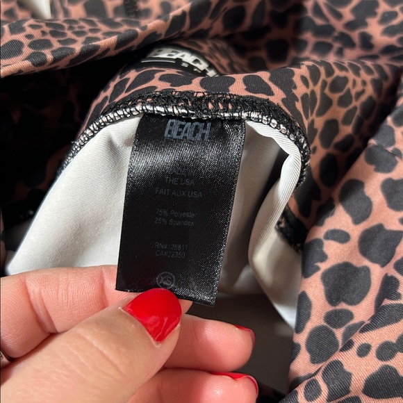 Beach Riot Bike Short Leopard Size XS - Picture 6 of 6